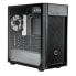 Cooler Master Elite 300 - Mini Tower - PC - Black - micro ATX - Mini-ITX - Plastic - Steel - Tempered glass - 16.4 cm