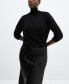 ფოტო #7 პროდუქტის Women's Midi Satin Skirt