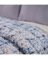 Фото #1 товара Shibori Sketch- Recycled Plastic/Sustainable Cotton King Size Duvet Cover Set