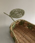 Paper pear tray GREENISH BEIGE, 40 x 6 x 24 cm - фото #6