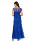 Women's Embellished Godet Gown