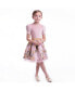 Фото #2 товара Платье для малышей IMOGA Collection NORMA FW23 Платье из бархата POTPOURII со складками