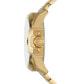 ფოტო #2 პროდუქტის Men's Chronograph Uber Chief Gold-Tone Stainless Steel Bracelet Watch 54mm