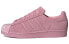 adidas originals Superstar 复古运动 防滑耐磨 低帮 板鞋 女款 粉 / Кроссовки adidas originals Superstar CG6004