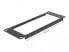 Delock 66673 - Blank panel - Black - Metal - 2U - 25.4 cm (10") - 88.5 mm
