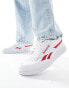 Reebok Club C Revenge trainers in white and green Белый, Mens EU 36.5 - фото #4