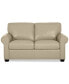 Фото #4 товара Orid 59" Leather Roll Arm Loveseat, Created for Macy's