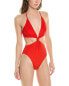 Фото #1 товара Pq Swim Knot Cutout One-Piece Women's