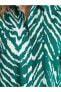 Фото #4 товара LCW Vision Desenli Uzun Kollu Oversize Kadın Gömlek