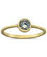 ფოტო #1 პროდუქტის Cubic Zirconia Bezel Ring, Created for Macy's