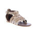 Roan by Bed Stu Kaliope F850001 Womens Brown Leather Strap Sandals Shoes 5