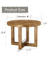 Фото #5 товара Circular Dining Table with MDF Top, 42"x42"x30"