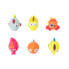 OLMITOS Red 6 Beach Bath Toys