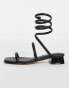 Фото #4 товара ALDO Spinna wrap around sandals in black