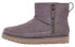 Фото #1 товара Угги женские с молнией UGG Classic Zip Mini Suede 1113590-NHT