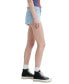 Women's Distressed Frayed-Hem Super-Low Denim Shorts