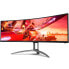 Фото #4 товара AOC AGON AG493UCX2, 48,8 Zoll Curved Gaming Monitor, 165 Hz, VA, G-SYNC Compatible