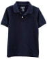 Фото #3 товара Toddler Navy Piqué Polo Shirt 4T