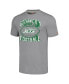 Фото #1 товара Men's Gray New York Jets Hyper Local Tri-Blend T-Shirt
