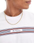 Ben Sherman seasonal stripe tee in white