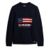 SUPERDRY Vintage Athletic sweater Синий, L - фото #1