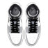 Фото #5 товара Кроссовки Nike Air Jordan 1 Mid Light Smoke Grey (Белый, Серый)