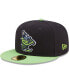 ფოტო #1 პროდუქტის Men's Navy Hillsboro Hops Authentic Collection 59FIFTY Fitted Hat