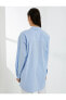 Фото #8 товара Рубашка женская Koton Свитерная кнопочная с кружевными карманами