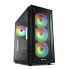 Фото #1 товара Sharkoon TG6M RGB - Tower - PC - Black - ATX - micro ATX - Mini-ITX - Gaming - Multi