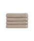 Cotton Textured Weave Washcloths - Set of 4