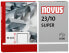 Фото #2 товара Novus Dahle Novus 23/10 SUPER, Staples pack, 1 cm, Fixing, 1000 staples, Steel, Stainless steel