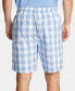 Men's Cotton Plaid Pajama Shorts
