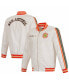 ფოტო #1 პროდუქტის Men's White San Antonio Spurs 2023/24 City Edition Nylon Full-Zip Bomber Jacket