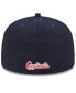 Фото #4 товара Men's Red/Navy St. Louis Cardinals Gameday Sideswipe 59fifty Fitted Hat