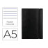 Фото #4 товара LIDERPAPEL A5 imitation leather notebook 120 sheets 70g/m2 horizontal without margin