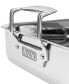 3-Ply Stainless Steel Roasting Pan with Nonstick Rack