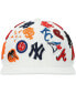 ფოტო #3 პროდუქტის Men's White Mlb Pro League Wool Snapback Hat