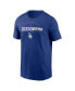Фото #3 товара Men's Royal Los Angeles Dodgers Team Engineered Performance T-shirt