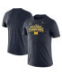 Фото #1 товара Men's Brand Navy Michigan Wolverines College Football Playoff 2023 National Champions Velocity Legend Performance T-shirt