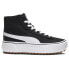 Фото #1 товара Puma Kaia Mid Cv Platform Womens Black Sneakers Casual Shoes 38440902