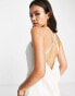 Фото #4 товара Pretty Lavish Keisha backless mini dress in matte white