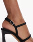 Topshop Salone two park block heel sandal in black