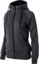 Elbrus BLUZA CHIANO WO'S DARK GREY MELANGE/BLACK S