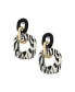 ფოტო #1 პროდუქტის Women's Abstract Drop Earrings