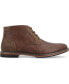 ფოტო #2 პროდუქტის Men's Franco Tru Comfort Foam Lace-Up Round Toe Chukka Boots