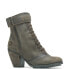 Фото #2 товара Harley-Davidson Calkins LS Boot 8" D84267 Womens Gray Motorcycle Boots