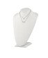 ფოტო #2 პროდუქტის Heart and Bar Multi Strand Cable Chain Necklace