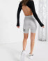 Puma – Essentials – Legging-Shorts in Grau