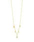 ფოტო #1 პროდუქტის Dolly Mixed Western Cubic Zirconia Charm Necklace