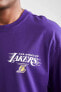 Фото #7 товара Футболка Los Angeles Lakers Oversize Fit